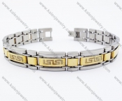 Stainless Steel Gold Plating Bracelet - KJB190040