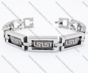 Stainless Steel Black Plating Bracelet - KJB190041