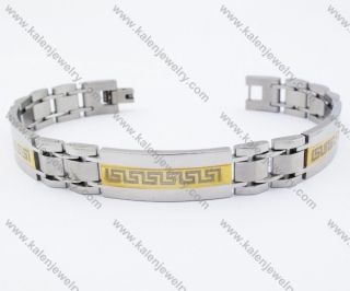 Stainless Steel Gold Plating Bracelet - KJB190042