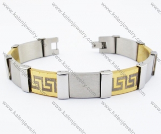 Stainless Steel Gold Plated Bracelet - KJB190046