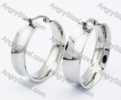 Stainless Steel Cutting Earrings - KJE320032