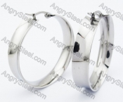 Stainless Steel Cutting Earrings - KJE320035