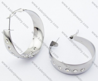 Stainless Steel Plating Earring - KJE050761