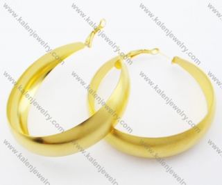 Stainless Steel Plating Earring - KJE050762