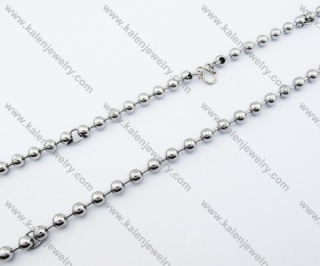 850×6mm Stainless Steel Stamping Necklaces - KJN150045