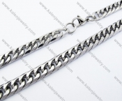 550×10mm Stainless Steel Stamping Necklaces - KJN150053