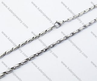 600×4mm Stainless Steel Stamping Necklaces - KJN150061