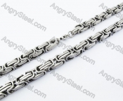 545×8.5mm Stainless Steel Mens Necklaces - KJN150116