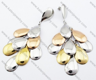 Stainless Steel Plating Earring - KJE050747