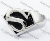 Stainless Steel [Superman] / [Man of Steel] Ring - KJR330010