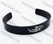 Stainless Steel Stamping Bangles - KJB200112