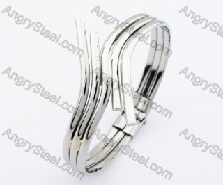 Stainless Steel Women Bangle - KJB200115