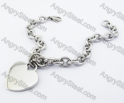 Stainless Steel Heart Bracelet - KJB200120