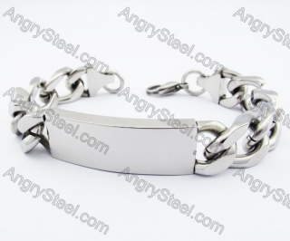 Stainless Steel Stamping Bracelets - KJB200123