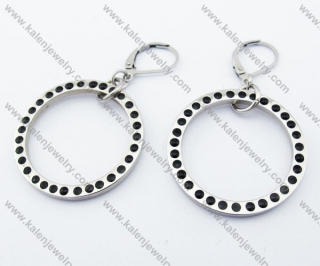 Stainless Steel Cutting Earrings - KJE050835