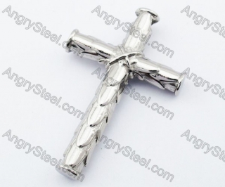 Stainless Steel Cross Pendant - KJP330036