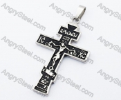 Stainless Steel Cross Pendant - KJP330038