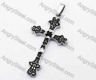 Stainless Steel Cross Pendant - KJP330041