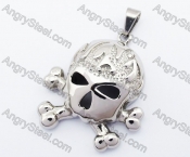 Stainless Steel Skull Pendant - KJP330059