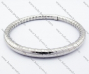 76×76mm Stainless Steel Stamping Bangles - KJB100056