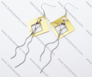 Stainless Steel Tassels Earrings - KJE130007