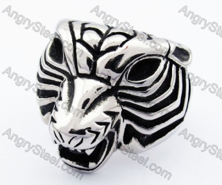 Stainless Steel Tiger Ring - KJR330050