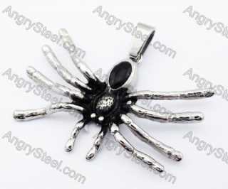 Stainless Steel Spider Pendant - KJP170147