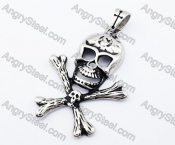 Stainless Steel Skull Pendant - KJP170155