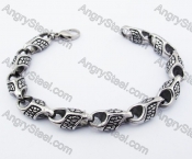 Stainless Steel Vintage Bracelet For Men - KJB170080