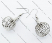 Stainless Steel Line Earrings - KJE050858