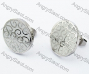 Stainless Steel Casting Earring - KJE330014