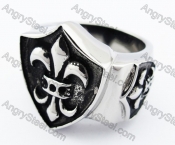 Stainless Steel Iris Ring - KJR010201