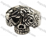 Skull Biker Ring - KJR010081