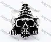 Pirate Skull Biker Ring - KJR010181