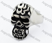 Skull Biker Ring - KJR330016