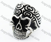 THAI Crafting Anillo Acero Quirúrgico 316L Skull Steel - KJR330061