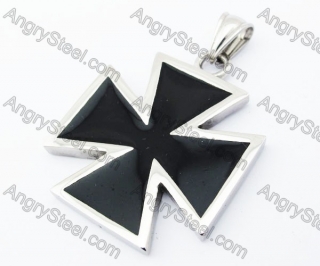 Stainless Steel German WWII Iron Cross Pendant - KJP170173