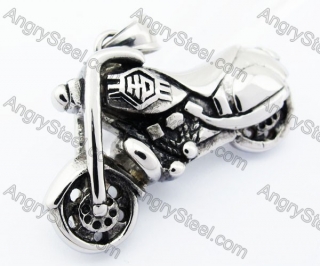 Stainless Steel Motorcycle Pendant - KJP170184