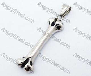 Stainless Steel Bone Pendant - KJP170196