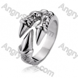 Stainless Steel Dragon Claw Ring - KJR350008