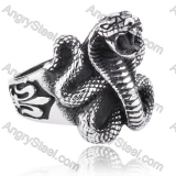 Stainless Steel Snake Ring - KJR350121