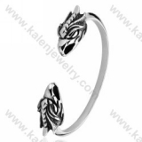 Stainless Steel Dragon Bangle For Women & Men - KJB350013