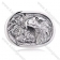 Stainless Steel Eagle Relief Belt Buckle - KJZ350005