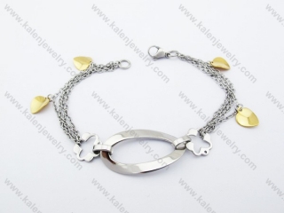 Stainless Steel Stamping Bracelet - KJB020001