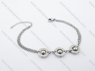 Stainless Steel Stamping Bracelet - KJB020002