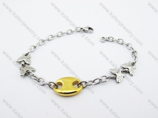 Stainless Steel Stamping Bracelet - KJB020006