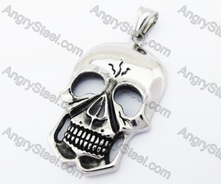 Stainless Steel Skull Pendant - KJP170212