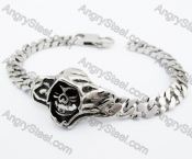 Stainless Steel Death Messager Bracelet - KJB370001