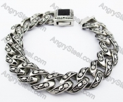 Stainless Steel Mens Bracelet - KJB370014