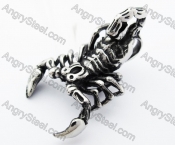 Stainless Steel Scorpion Pendant - KJP370053